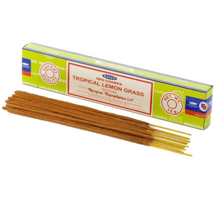 Rökelsepinnar Satya Tropical Lemon Grass Nag Champa
