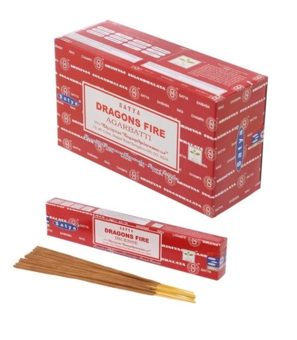 Rökelsepinnar Satya Nag Champa Dragons Fire