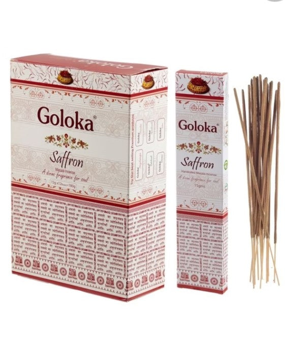 Rökelsepinnar Goloka Masala Saffron