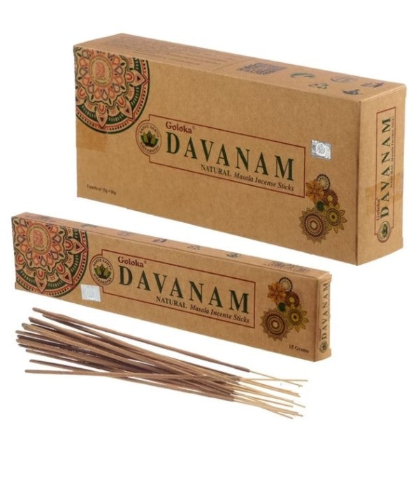 Rökelsepinnar Goloka Organika Davanam