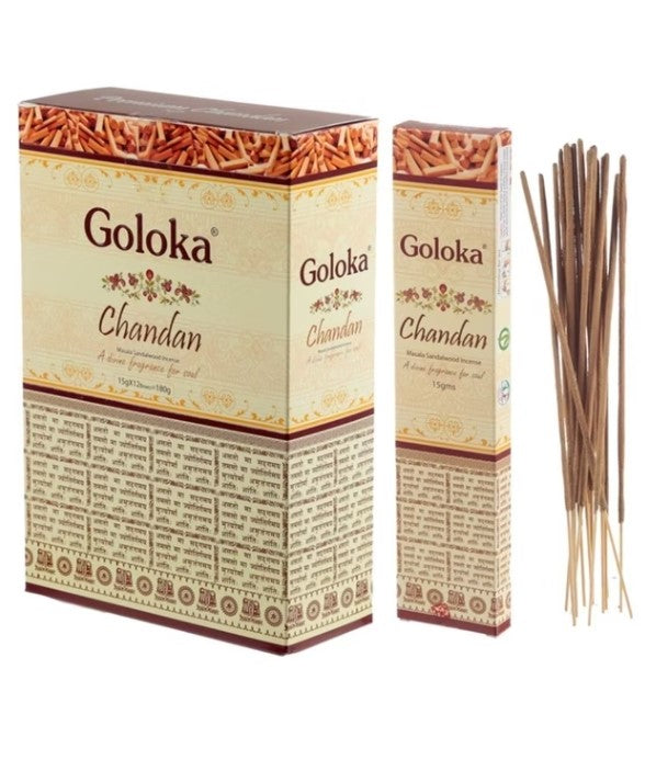 Rökelsepinnar Goloka Masala Chandan Sandalwood