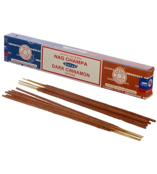 Rökelsepinnar Satya Nag Champa & Dark Cinnamon