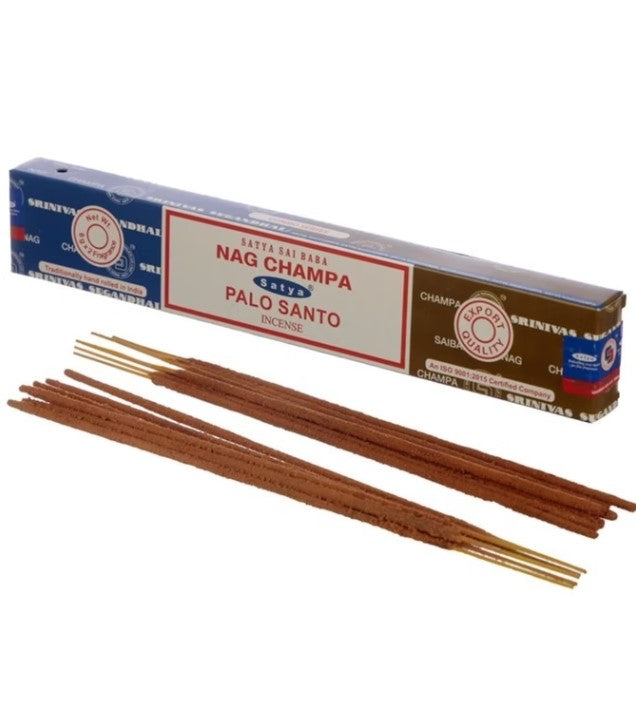 Rökelsepinnar Satya Nag Champa & Palo Santo