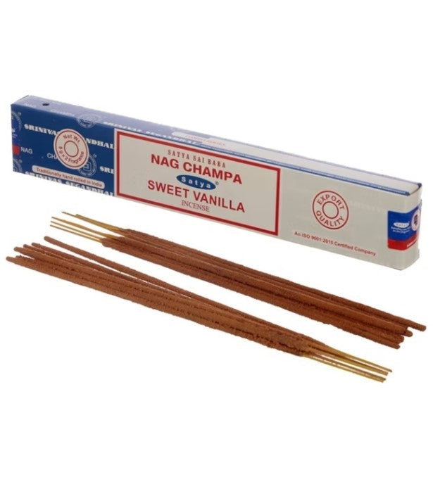Rökelsepinnar Satya Nag Champa & Sweet Vanilla