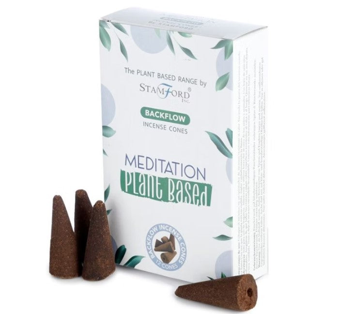 Rökelsekoner Stamford Premium Plant Based Backflow Meditation