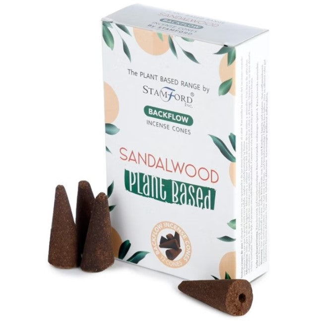 Rökelsekoner Stamford Premium Plant Based Backflow Sandalwood