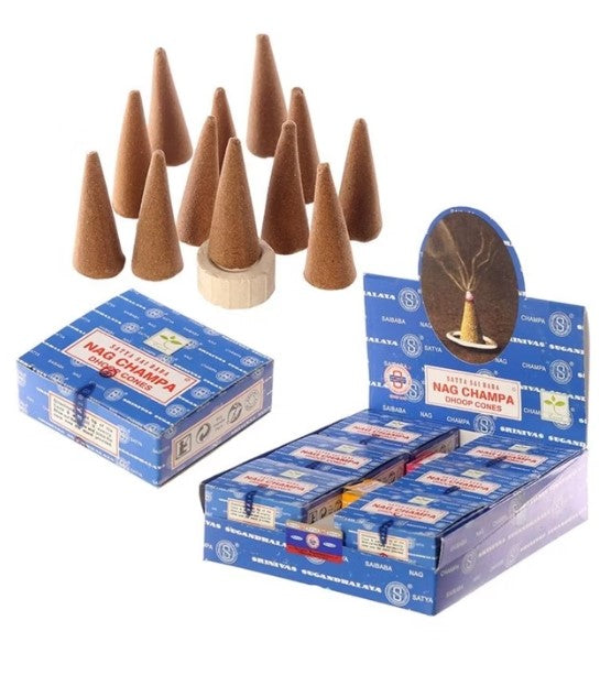 Rökelsekoner Satya Sai Baba Nag Champa