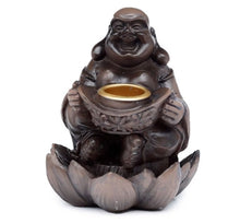 Ladda upp bild till gallerivisning, Rökelsehållare Backflow Peace Of The East Lucky Buddha
