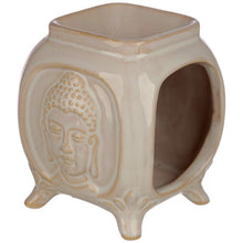Ladda upp bild till gallerivisning, Aromalykta Buddha Face White
