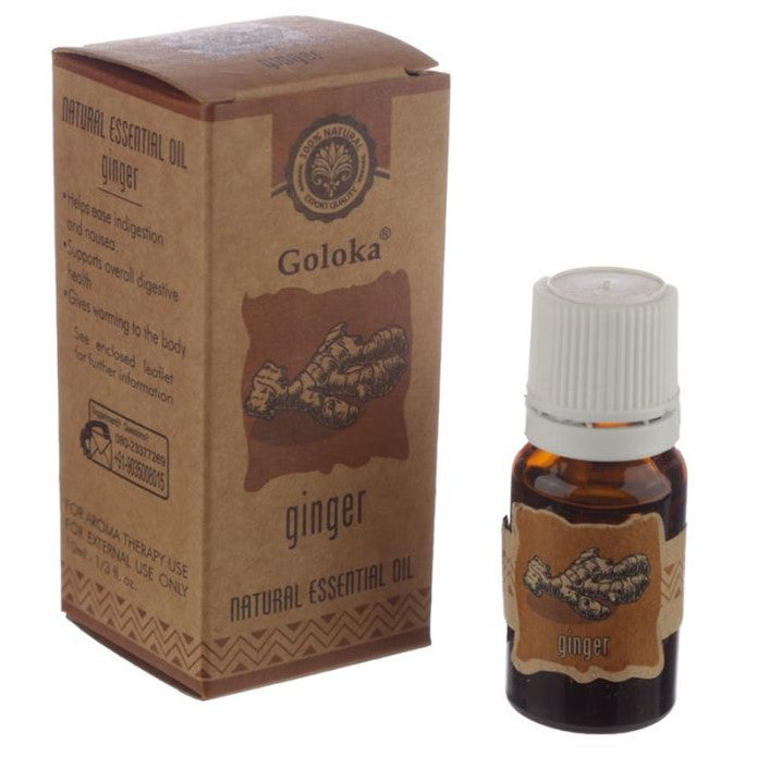 Goloka Naturlig Eterisk Olja Ingefära10ml